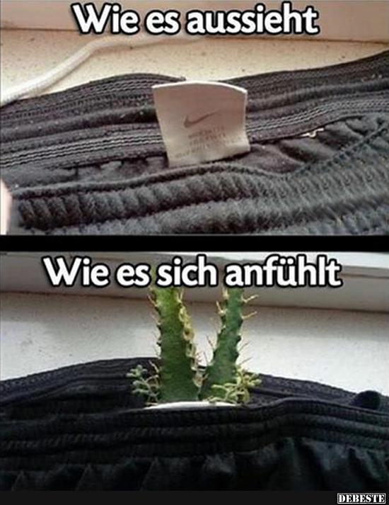 Wie es aussiehst / Wie es sich anfühlt