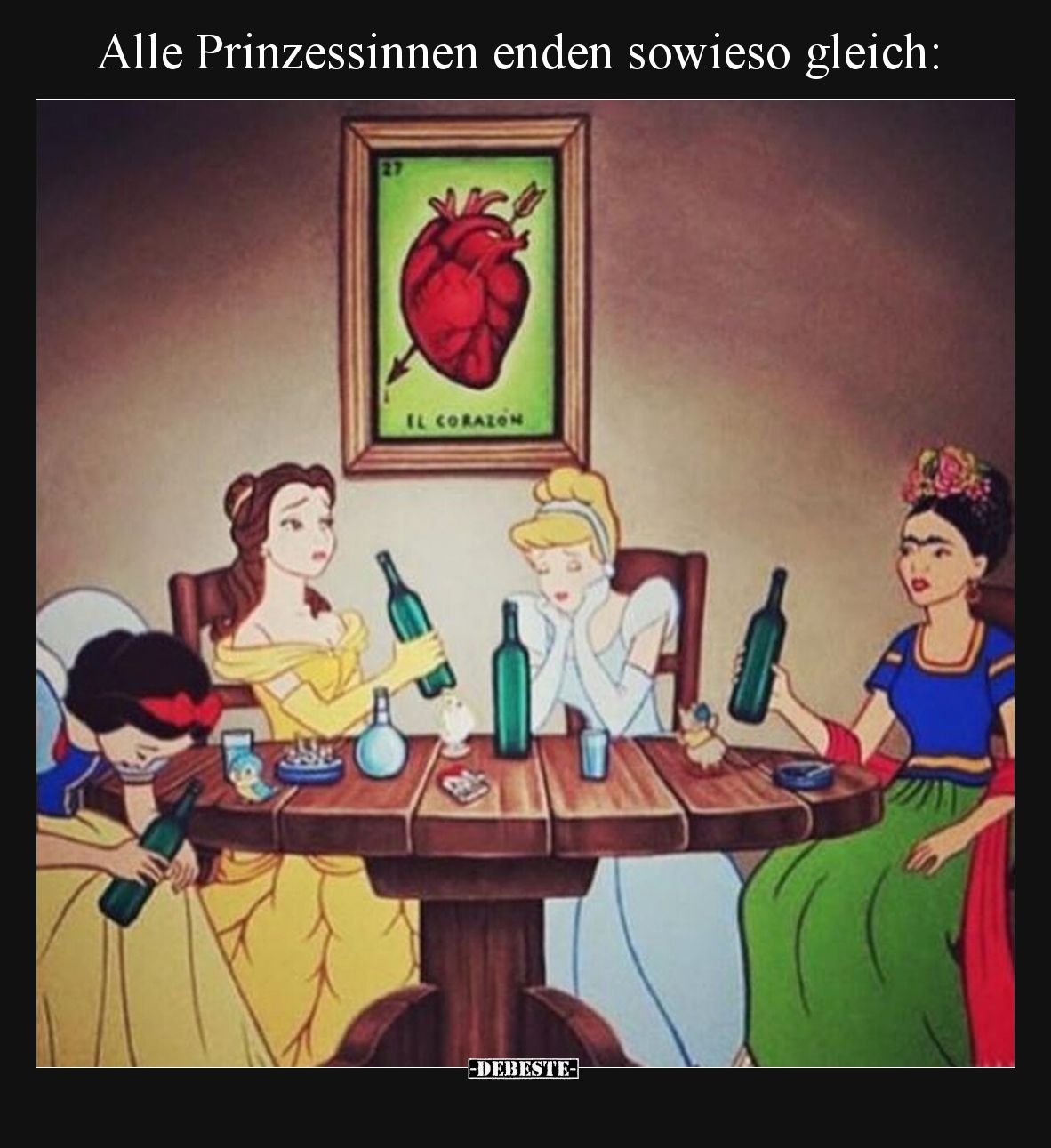 Alle Prinzessinnen enden sowieso gleich.. - Lustige Bilder | DEBESTE.de