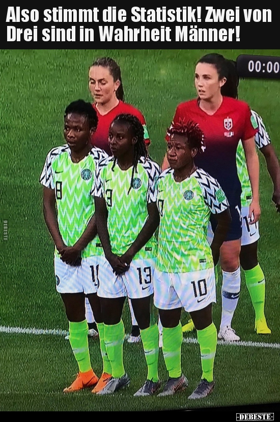 Also stimmt die Statistik! Zwei von Drei sind in Wahrheit..