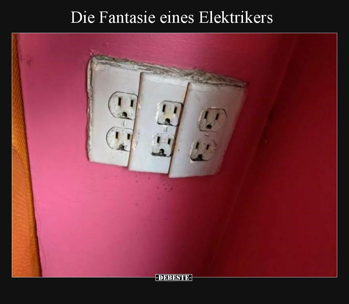 Die Fantasie eines Elektrikers