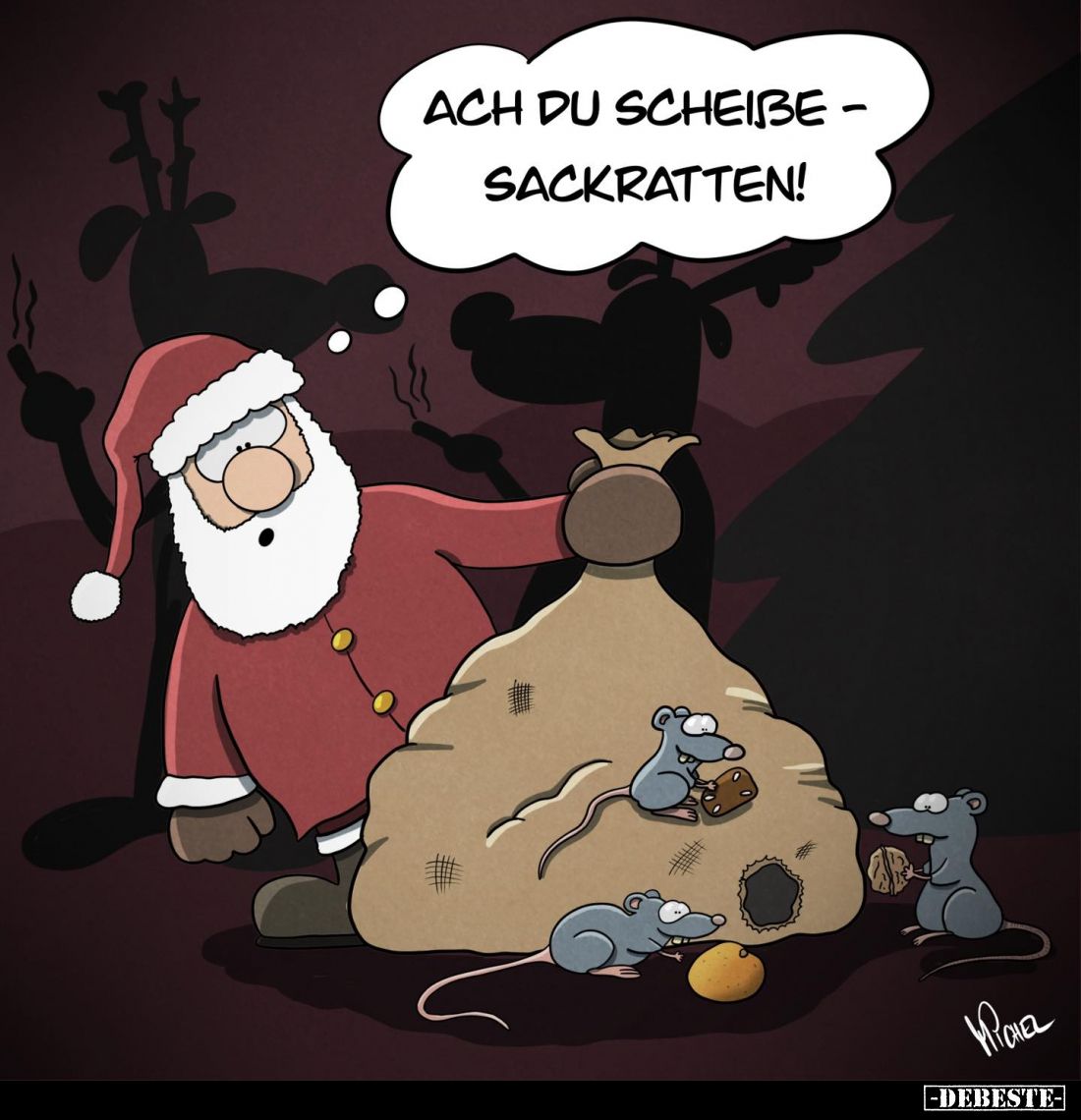 Ach du scheiße Sackratten!