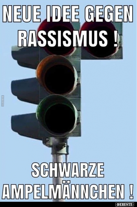 Neue Idee gegen Rassismus!.. - Lustige Bilder | DEBESTE.de