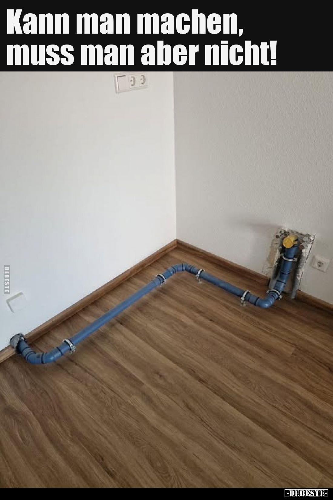 Kann man machen, muss man aber nicht!