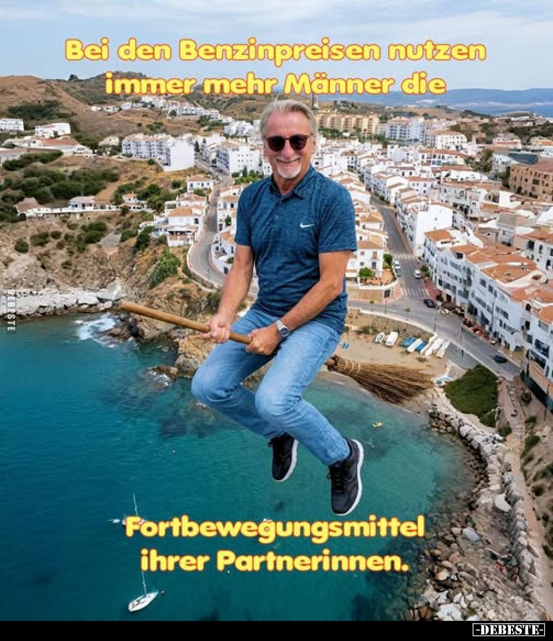 Bei den Benzinpreisen nutzen immer mehr Männer die
Fortbewegungsmittel ihrer Partnerinnen.