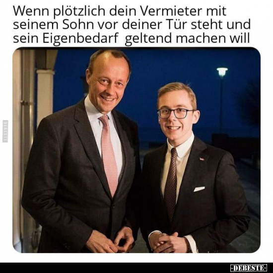 Wenn plötzlich dein Vermieter mit seinem Sohn vor deiner.. - Lustige Bilder | DEBESTE.de
