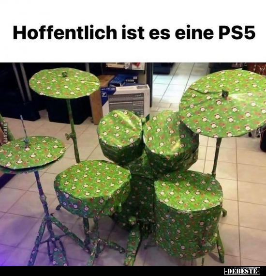 Hoffentlich ist es eine PS5.. - Lustige Bilder | DEBESTE.de