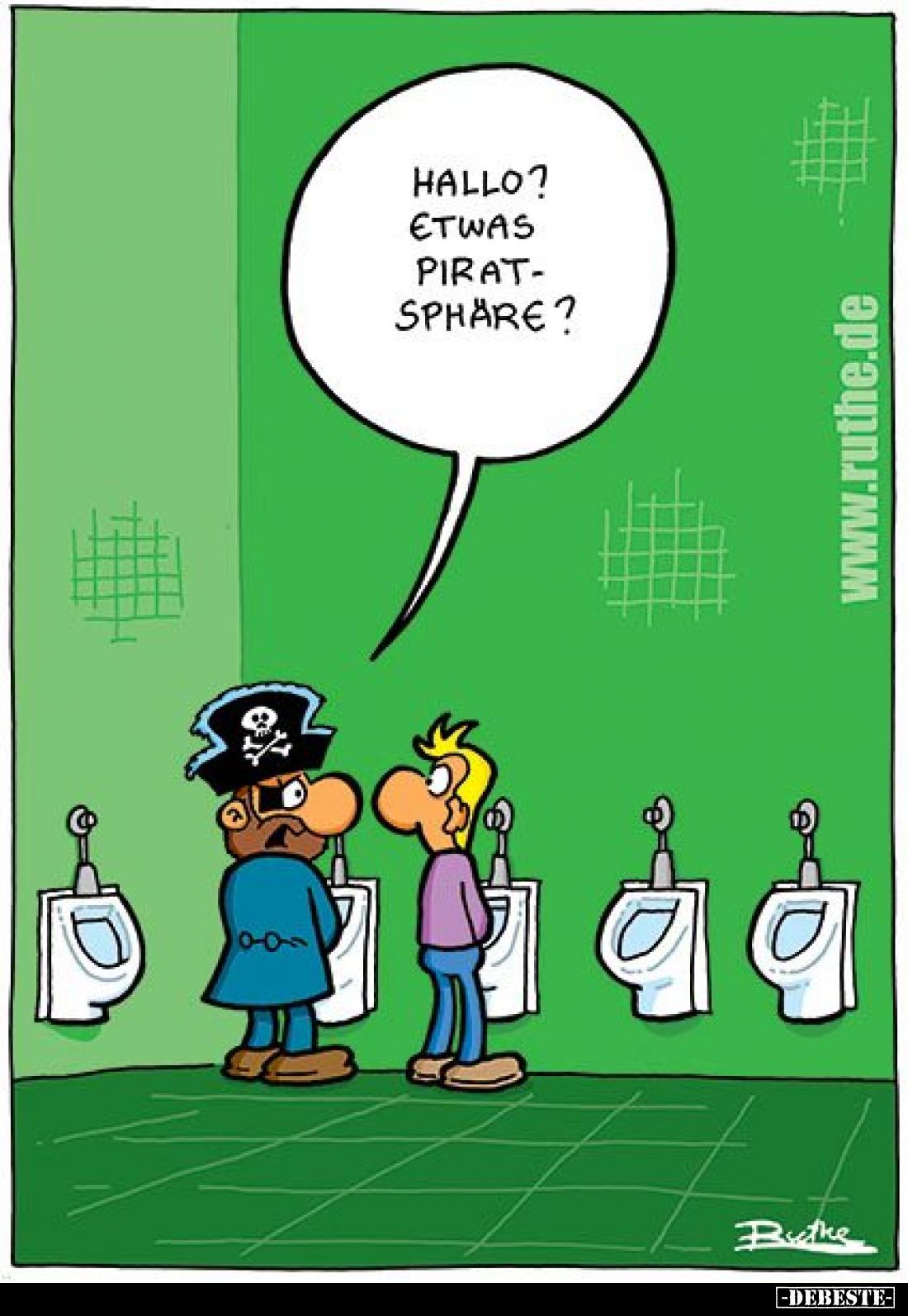 Hallo? Etwas Piratsphäre?