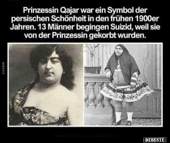 Prinzessin Qajar war ein Symbol der persischen Schönheit in.. - Lustige Bilder | DEBESTE.de