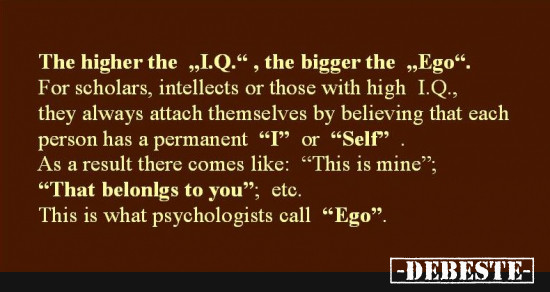 EGO  -  IQ - Lustige Bilder | DEBESTE.de