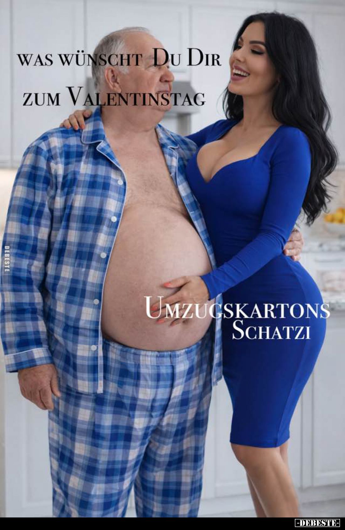 Was wünscht du dir zum Valentinstag? -
Umzugskartons Schatzi.