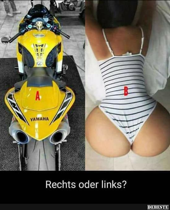 Rechts oder links?