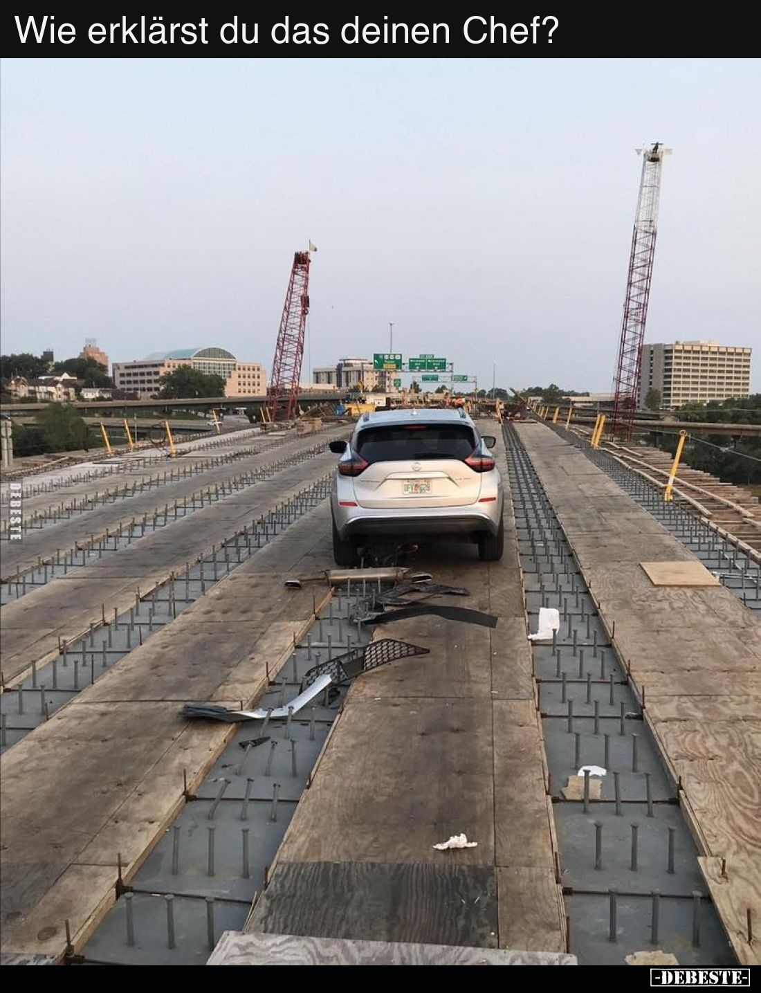 Wie erklärst du das deinen Chef?.. - Lustige Bilder | DEBESTE.de