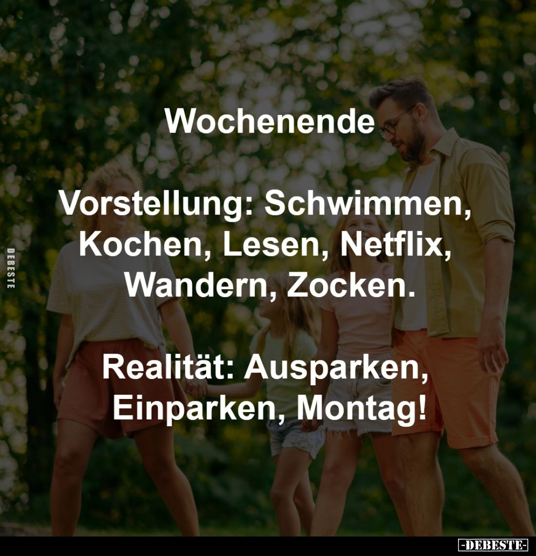 Wochenende - Vorstellung: Schwimmen... - Lustige Bilder | DEBESTE.de