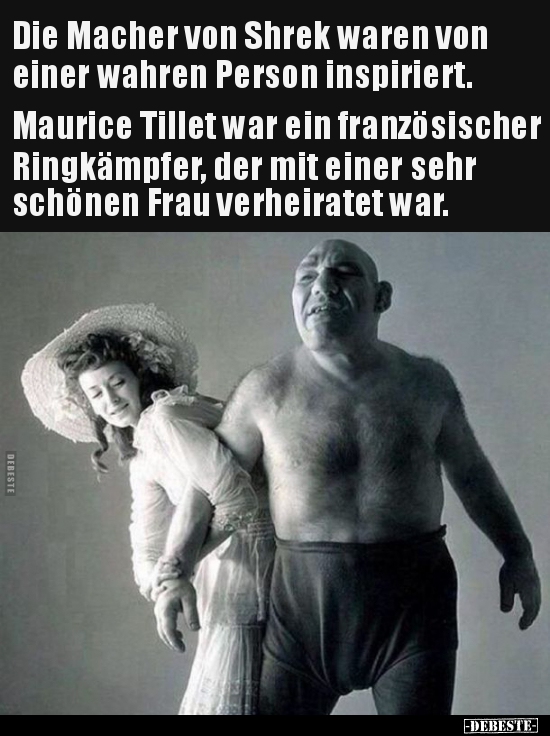 Die Macher von Shrek waren von einer wahren Person.. - Lustige Bilder | DEBESTE.de
