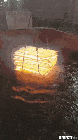 Dürfte ziemlich heiß sein...