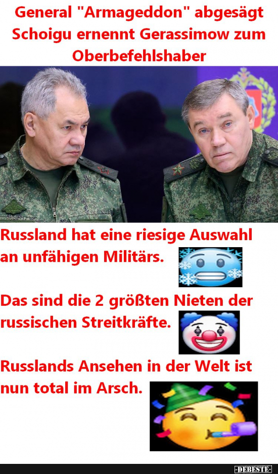 Putin und seine größten Militärnieten - Lustige Bilder | DEBESTE.de