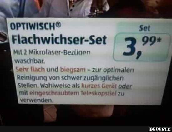 Flachwichser-Set..