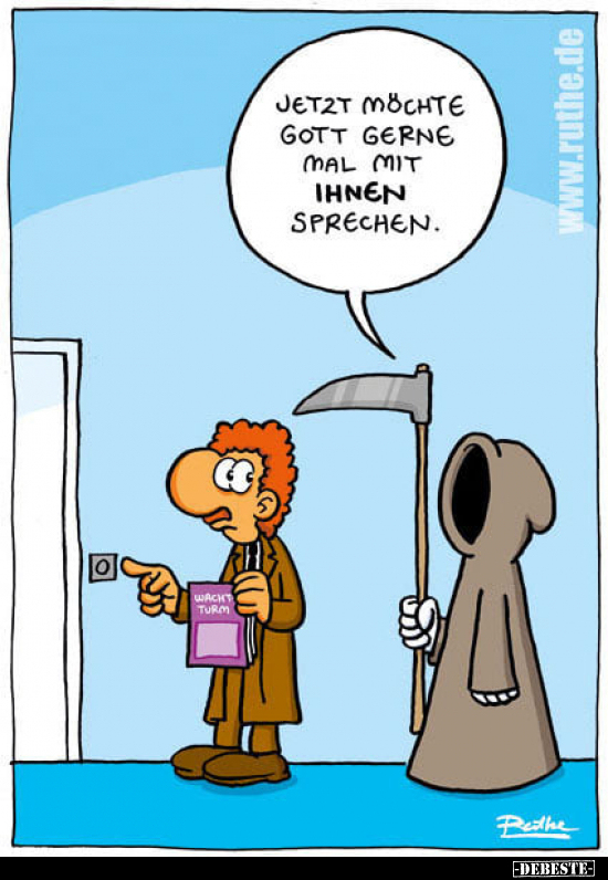 Jetzt möchte Gott gerne mal mit Ihnen sprechen.