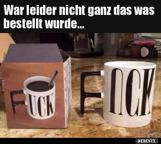 War leider nicht ganz das was bestellt wurde...