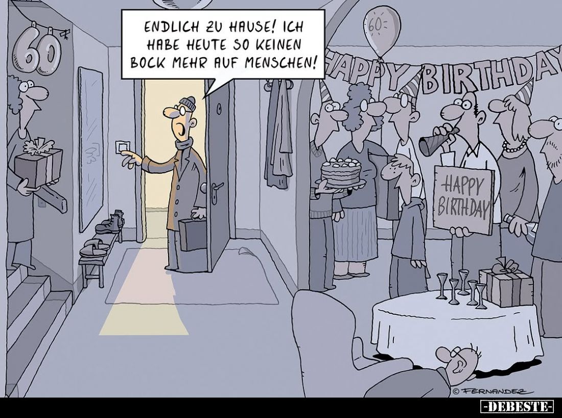 Endlich zu Hause! Ich habe heute so keinen Bock mehr auf Menschen!