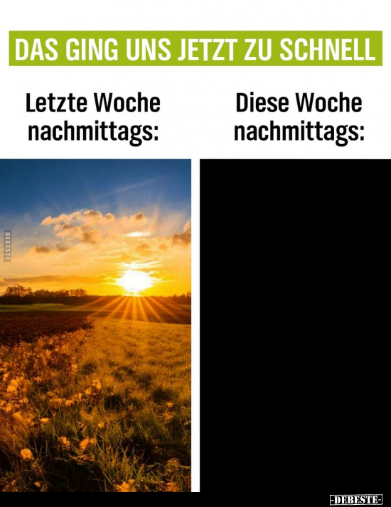 Das ging uns jetzt zu schnell.. - Lustige Bilder | DEBESTE.de