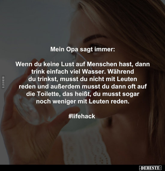 Mein Opa sagt immer.. - Lustige Bilder | DEBESTE.de