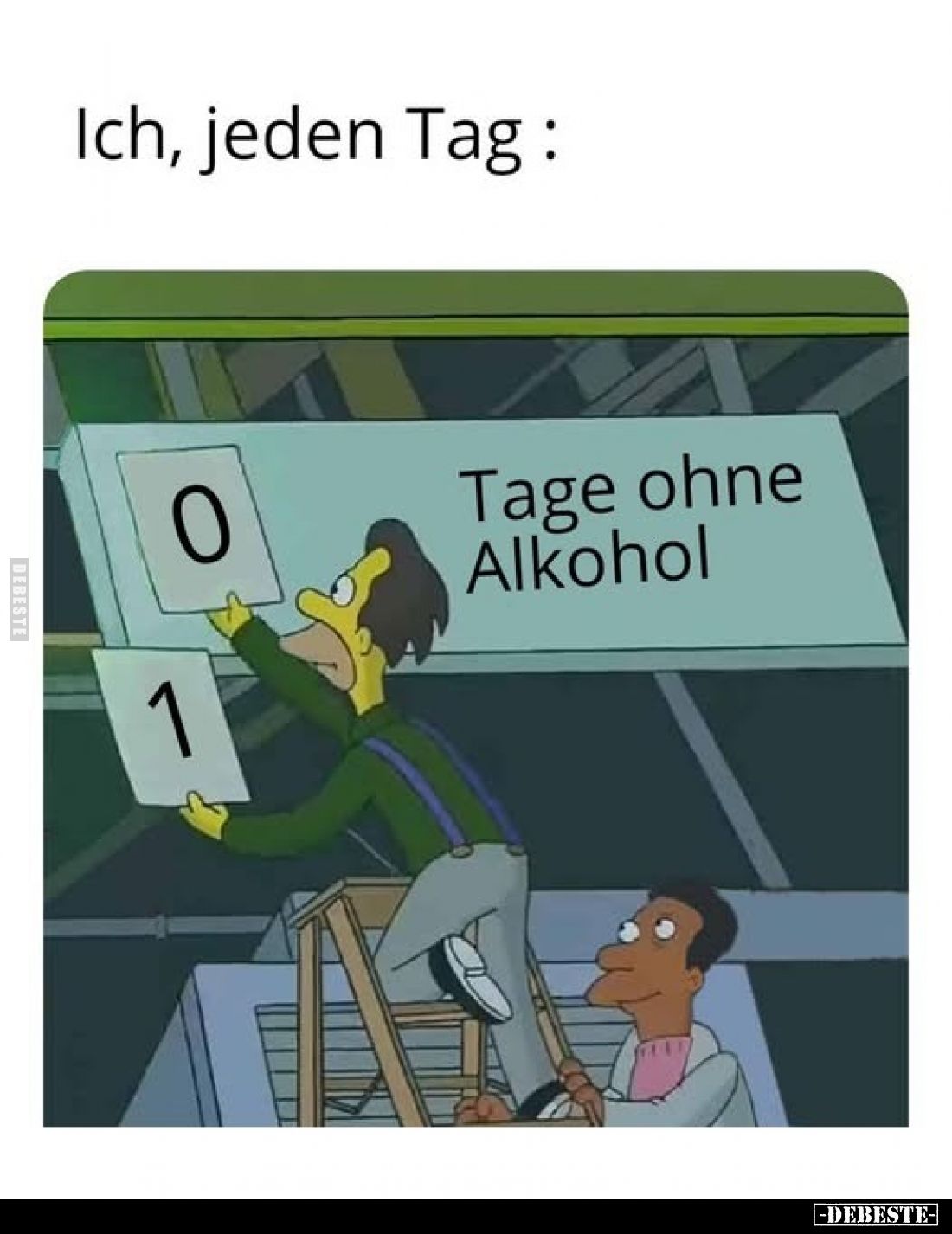 Ich, jeden Tag: