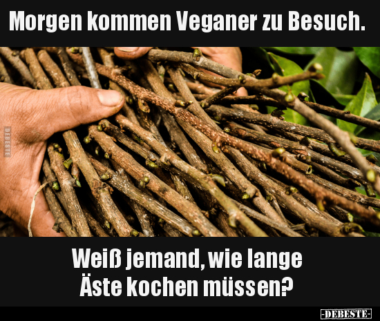 Morgen kommen Veganer zu Besuch.. - Lustige Bilder | DEBESTE.de