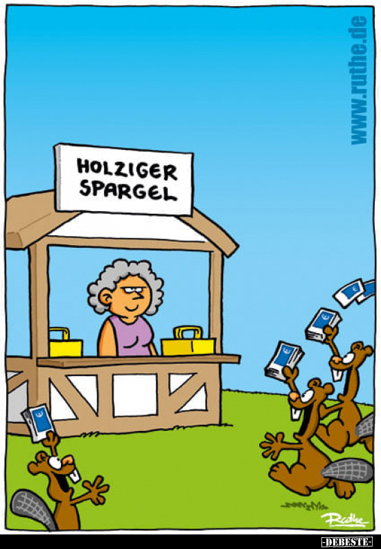 Holziger Spargel... - Lustige Bilder | DEBESTE.de