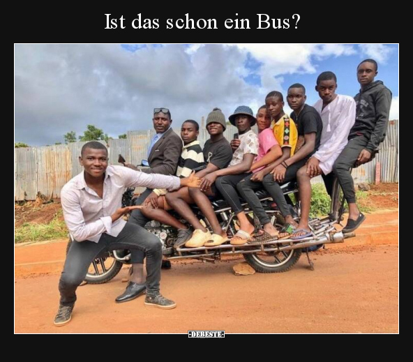 Ist das schon ein Bus?.. - Lustige Bilder | DEBESTE.de