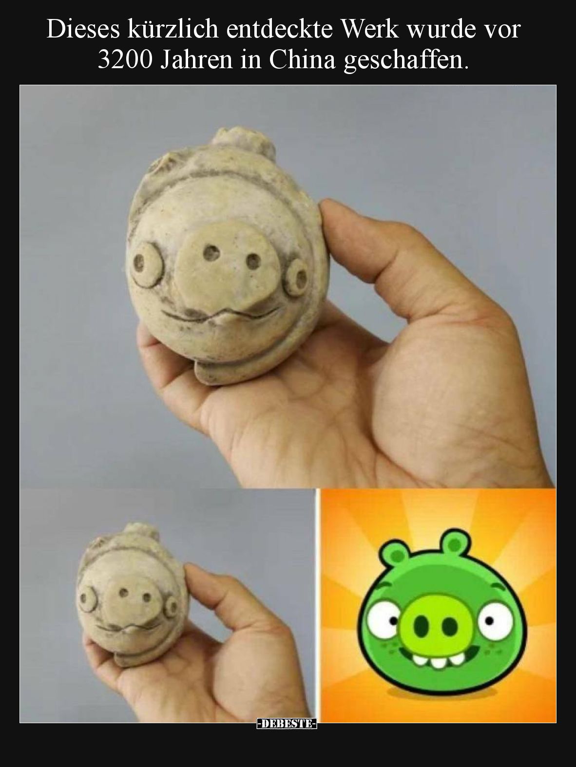 Dieses kürzlich entdeckte Werk wurde vor 3200 Jahren in China geschaffen.