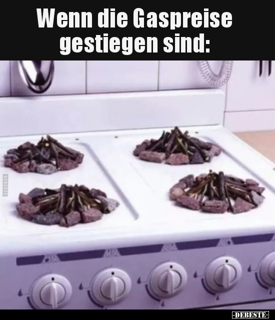 Wenn die Gaspreise gestiegen sind.. - Lustige Bilder | DEBESTE.de