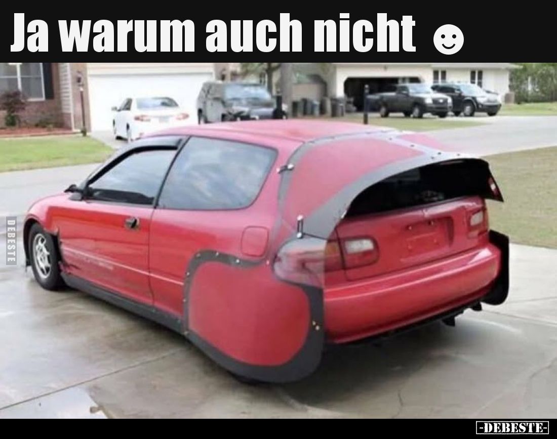 Ja warum auch nicht.