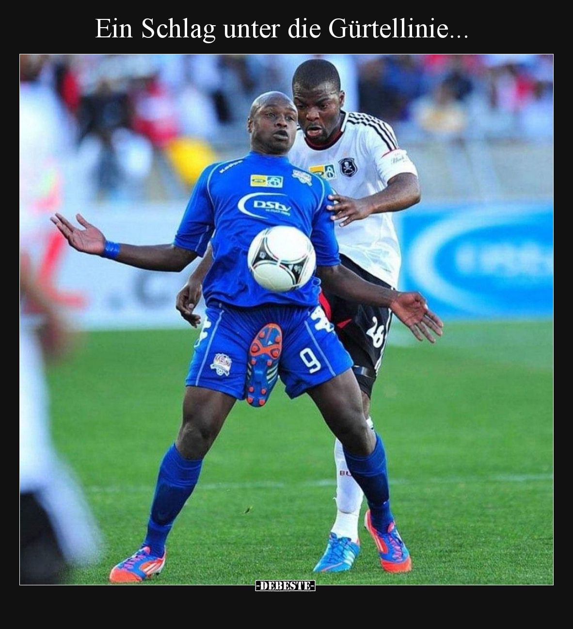 Ein Schlag unter die Gürtellinie