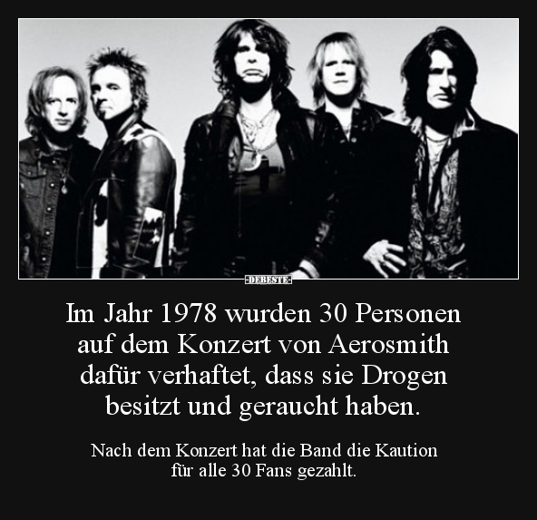 Im Jahr 1978 wurden 30 Personen auf dem Konzert von.. DEBESTE.de