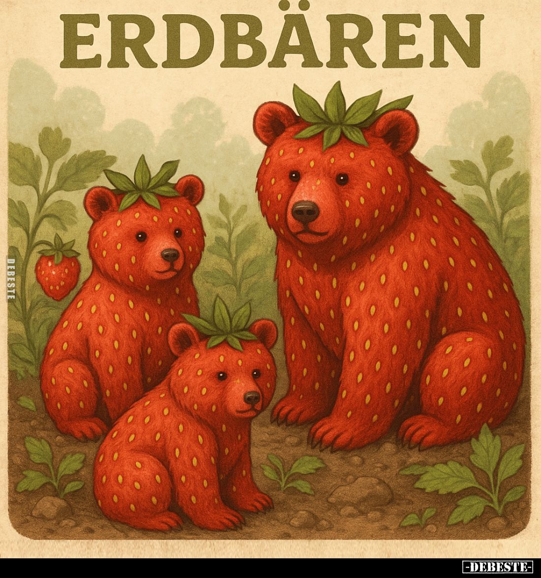 Erdbären.