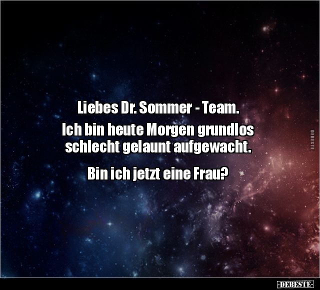 Liebes Dr. Sommer - Team.. - Lustige Bilder | DEBESTE.de
