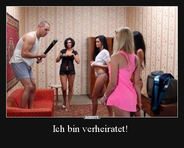 Ich bin verheiratet! - Lustige Bilder | DEBESTE.de