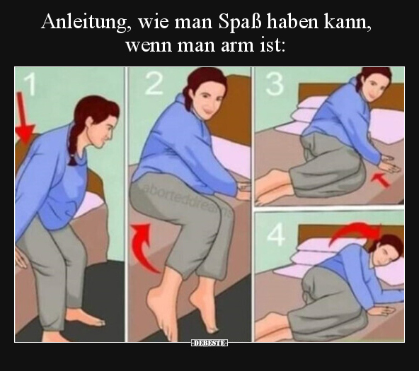 Anleitung, wie man Spaß haben kann, wenn man arm ist.. - Lustige Bilder | DEBESTE.de