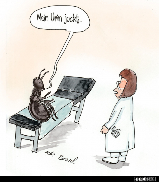 Mein Urin juckt.