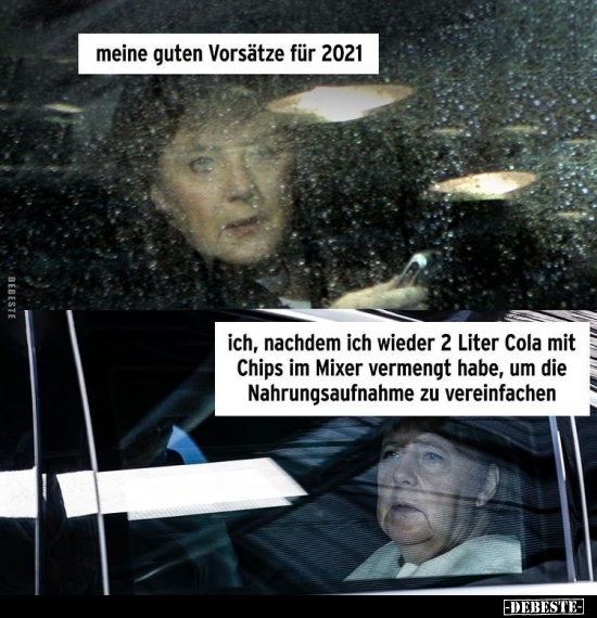 Meine guten Vorsätze für 2021.. - Lustige Bilder | DEBESTE.de