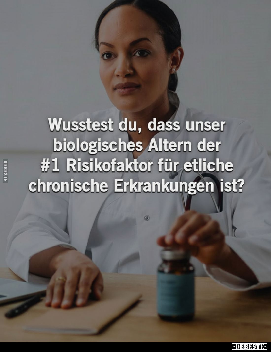 Wusstest du, dass unser biologisches Altern der #1 Risikofaktor für etliche chronische Erkrankungen ist?