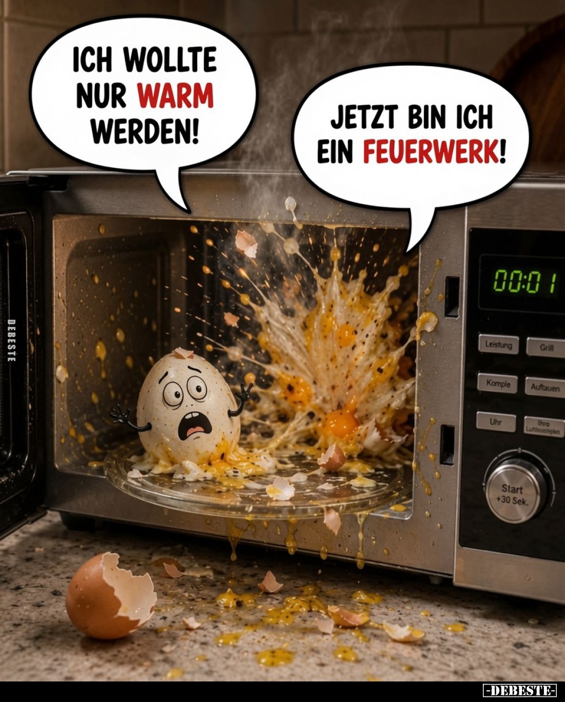 Ich wollte nur warm werden!.. - Lustige Bilder | DEBESTE.de