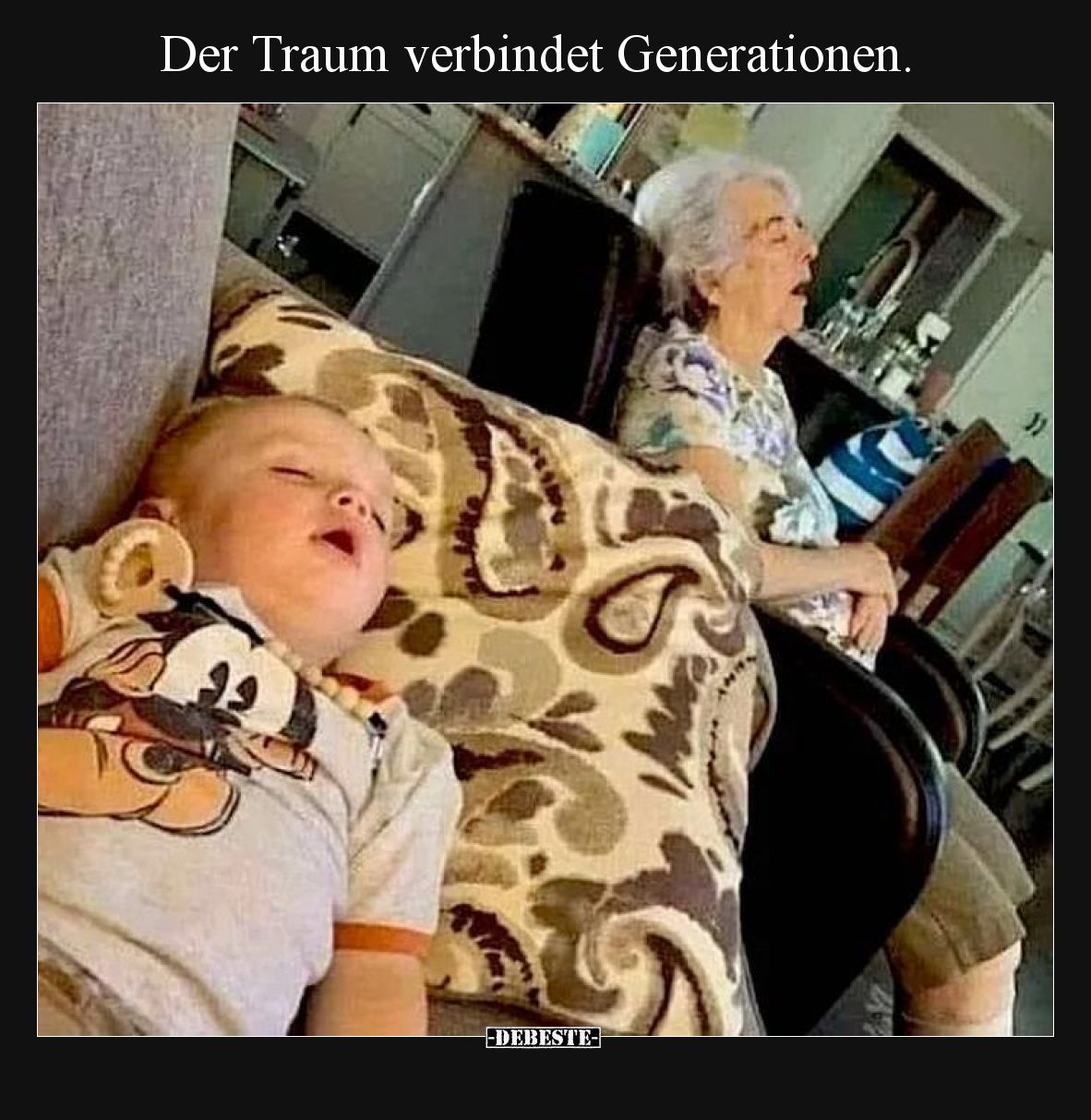 Der Traum verbindet Generationen.