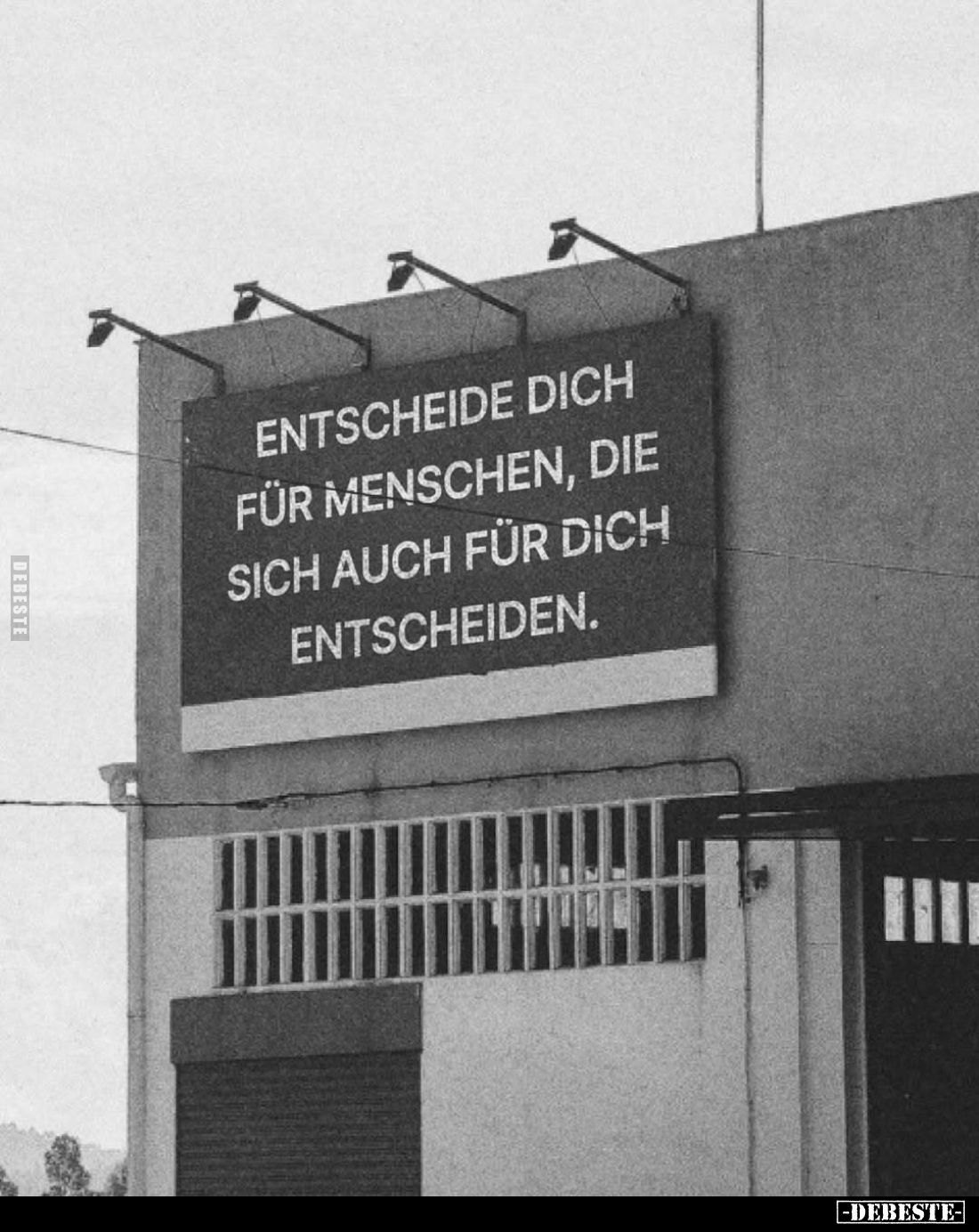 Entscheide dich für Menschen... - Lustige Bilder | DEBESTE.de