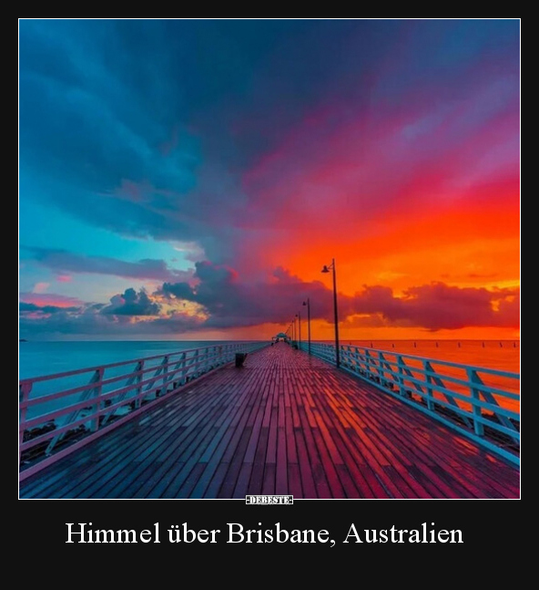 Himmel über Brisbane, Australien.. - Lustige Bilder | DEBESTE.de