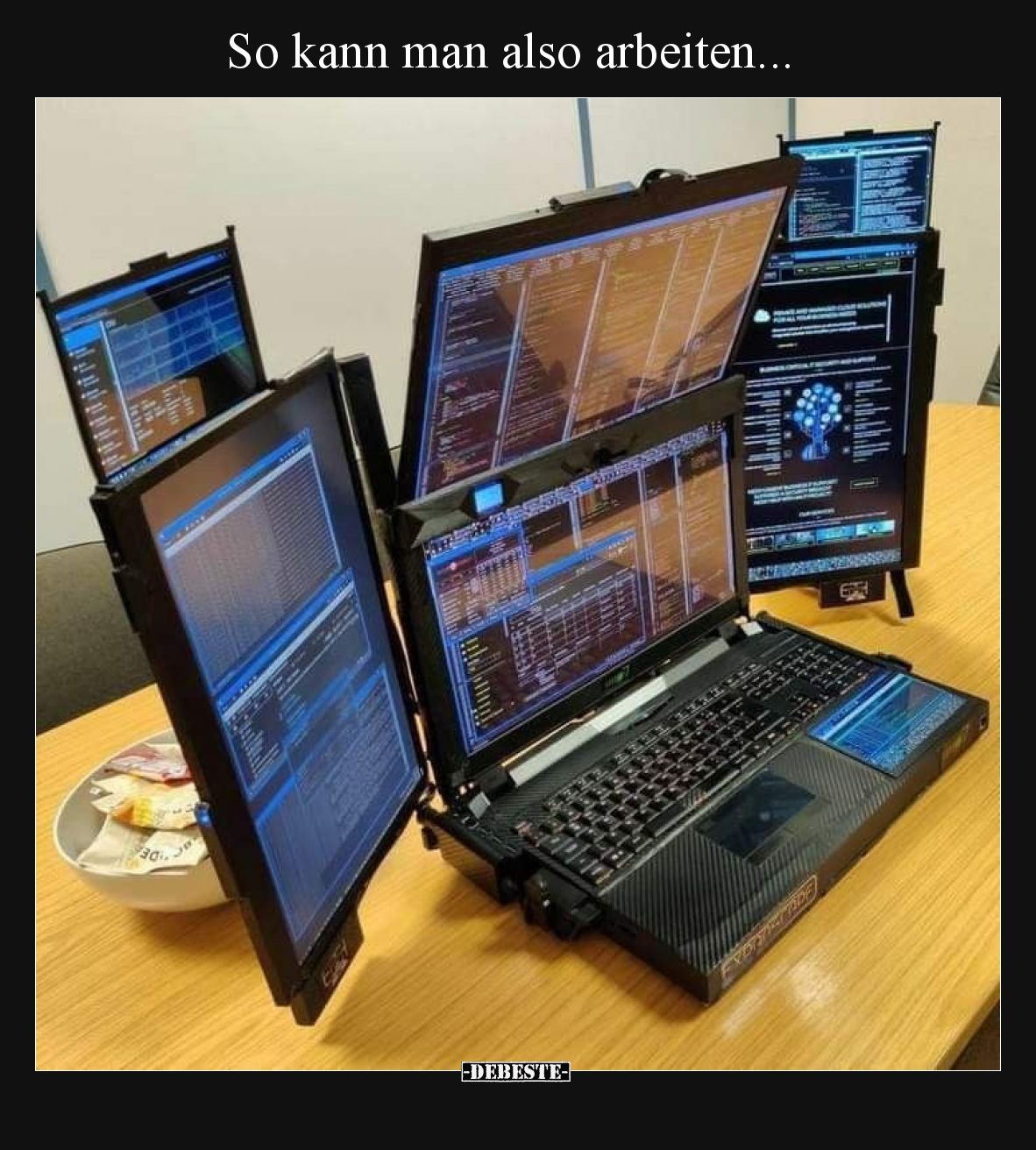 So kann man also arbeiten.