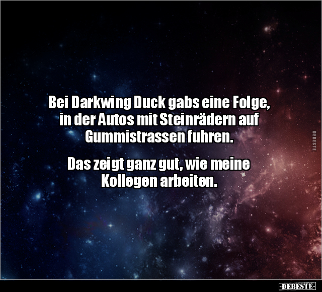 Bei Darkwing Duck gabs eine Folge.. - Lustige Bilder | DEBESTE.de