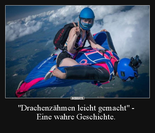 "Drachenzähmen leicht gemacht" - Eine wahre Geschichte... - Lustige Bilder | DEBESTE.de