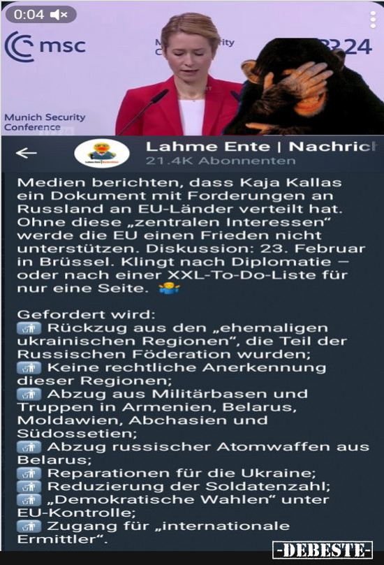 Kallas wieder - Lustige Bilder | DEBESTE.de